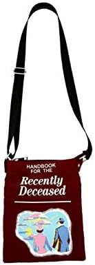 beetlejuice handbook for the recently deceased crossbody bag