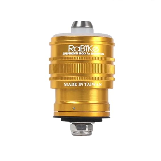 Pneumatic Shock Absorption Suspension for Brompton A line C Line (Gold)