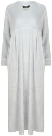 Gaspe Long Length Velour Cosy Kaftan