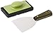 LITTLE GRIDDLE GK540 Heavy Duty Professional Grade Stainless Steel Blade Scraper and Restaurant Grade Scrubber for Cleaning Outdoor Gas or Charcoal Grill Griddles