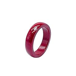 CJIAYUJEW FengShui Cinnabar Ring, Red Cinnabar Feng