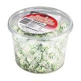 Office Snax® Starlight Mints, Spearmint Hard Candy, Indv Wrapped, 2lb Tub