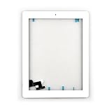 Touch Screen Digitizer Assembled with Home Button Strong Adhesive for iPad 2 2nd Generation A1395 A1396 A1397 (White)