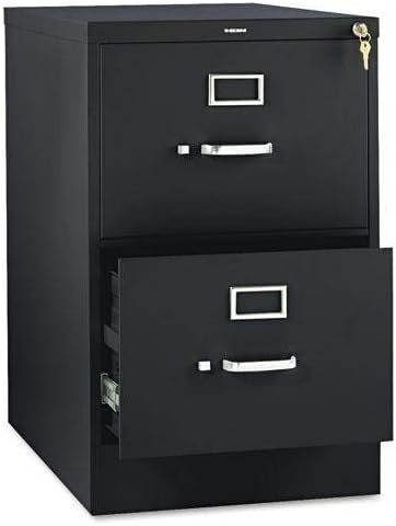Amazon Com Hon 310 Series Vertical File Cabinet Legal Width 2 Drawers Black H312c Furniture Decor