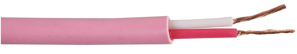 Pro Power 2CSPKCBL2.50PK100 m 2-Core Unscreened Speaker Cable, 50/0.24 mm, Pink, 100 m