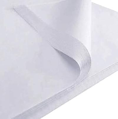 Sunrise Packaging 50 Sheets Large White Tissue Paper 20 x 30 in 500x750mm