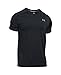 Under Armour Men's CoolSwitch Run V-Neck Shirt, Black, Large