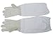 VIVO Large Goatskin Beekeeping Gloves with Sleeves, Bee Keeping Apparel BEE-V103L
