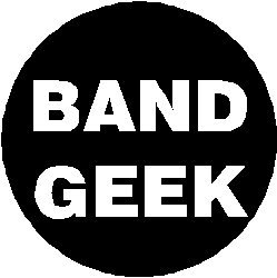 BAND GEEK 1.25" Pinback Button Badge / Pin - Nerd