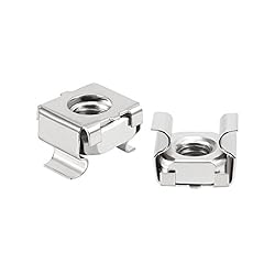 uxcell 55 Pack, M6 Cage Nut, 304 Stainless Steel