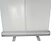 T-Sign 33 x 79 Inches Retractable Roll Up Banner Stand with Traveling Bag for Trade Show Display Wall Exhibition