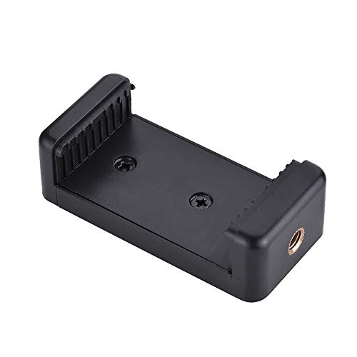 Adjustable Phone Holder Clip Bracket Clamp Mount with 1/4" Screw Hole for Selfie Self-Timer Monopod Tripod for iPhone 7 6s 6 5s 5 for Samsung Huawei S