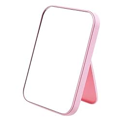 Coobbar Desktop Makeup Mirror,Foldable Makeup