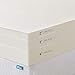 LUCID 4 Inch Ventilated Memory Foam Mattress Topper - 3-Year Warranty - Queen