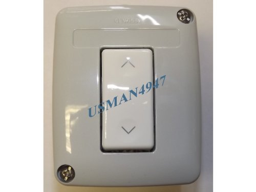 Rocker Switch for a roller garage door, roller shutter or awning