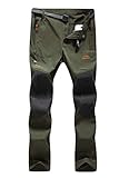 DAFENGEA Men Outdoor Lightweight Breathable Quick Dry Hiking Mountain Pants