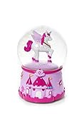 Mousehouse Gifts Snow Globe Music Box Princess and