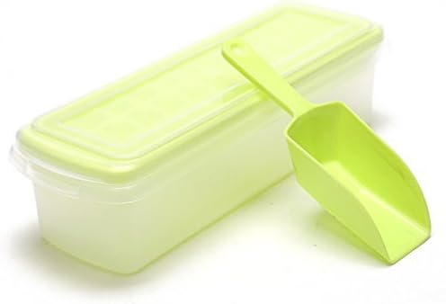 VertHomeIce Cube Tray with Removable Cover & Ice Scoop, Ice Cube Mold Box
