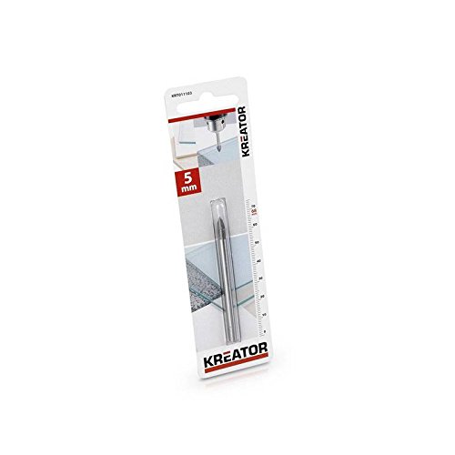Kreator KRT011103 Drill Bit for Tiles & Glass & Mirror Diameter 5 mm x Length 68 mm