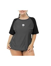 Camiseta de manga corta de manga corta para dama