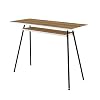 LEVIRA – Table, Bureau, Kost Dash – 100 x 40 x 75 – Noyer Tróia et Noir