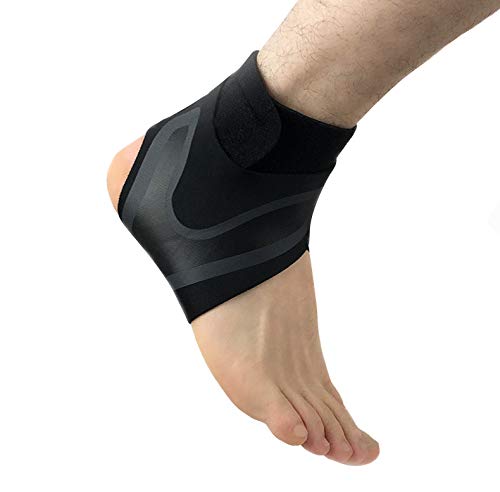 SITAKE 1 Pair Adjustable Elastic Ankle Support for Men and Women - Ankle Brace for Arthritis, Pain Relief, Sprains, Sports Injuries and Recovery (XL)