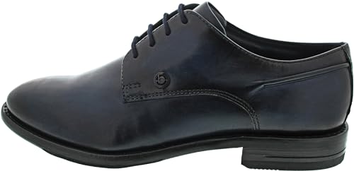 bugatti Business Schuh, Cordones Hombre, Azul Oscuro, 44 EU