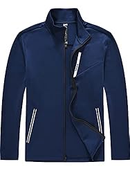 MoFiz Men's Tracksuits Full Zip Long Sleeve Solid