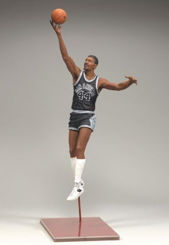 Amazon ジョージ ガービン マクファーレンnba レジェンド 4 スパーズ ブラック George Gervin フィギュア ドール 通販