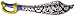 Pirate inflatable Sword 24 inch (1 Dozen)
