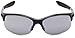 Oakley Women's Commit Iridium Sunglasses,Polished Black Frame/Black Lens,one size