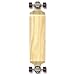 Yocaher Blank/Checker Complete Drop Down Skateboards Longboard Black Widow 80A Grip Tape Aluminum Truck ABEC7 Bearing 70mm Skateboard Wheels