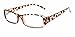 FancyG Vintage Inspired Classic Rectangle Glasses Frame Eyewear Clear Lens -Leopard