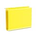 Blue Summit Supplies 25 Extra Capacity Hanging File Folders Letter Size 2 Inch Expansion, Expanding Hanging File Folders, Wide, Expandable, Reinforced 12pt Paper, Assorted Colors