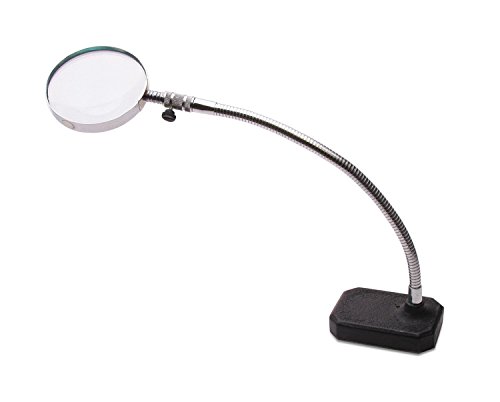 2X Gooseneck Magnifier with 3-1/2