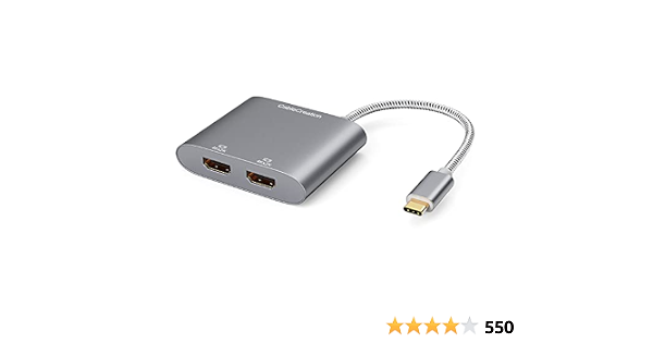 Dual HDMI 4K, CableCreation USB Type 