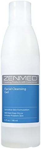 ZENMED Facial Cleansing Gel Acne Blackhead Rosacea Wash Sensitive Skin Care 6oz by ZENMED