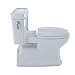 TOTO MS974224CEFG#01 Eco Guinevere One Piece Toilet with Sanagloss, Cotton White