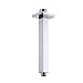 12"inch Straight Shower Arm with Flange Ceiling Mounted NPT1/2" US Standard Stainless steel Chrome Bathroom Extension Replacement (Ceiling mounted)