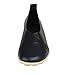 Kunsto Women's Leather Loafer Glove Shoes US Size 9 Pure Black