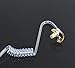 HYS Replacement Larger Earmold Earbud Earpiece for Two-Way Radio Air Acoustic Coil Tube Audio Kits