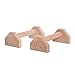 Wooden Parallettes Gymnastics Calisthenics Handstand Bar Training Gear Eyeful