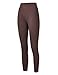 Regna X Women's High Waist Cotton Spandex Stretch Jersey Leggings(Full or Capri, 10 Colors, S-3X)