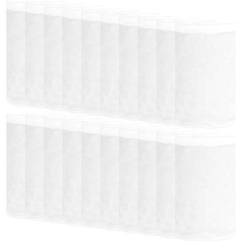 Zutflap 20 Pièce Filtre Skimmer Piscine Chaussettes Skimmer Piscine Panier pour Attraper Les Feuilles Cheveux Pool Skimmer Socks Nylon Élastique pour Aquarium Pool Exterieur Fontaine