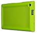 Bobj Rugged Case for ASUS ZenPad Z380, P022 (Z380C, Z380CX, Z380KL, Z380M, P00A, P024) – BobjGear Custom Fit - Patented Venting - Sound Amplification - BobjBounces Kid Friendly (Gotcha Green)