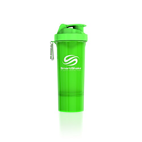 SLIM Bottle, 17 oz Shaker Cup, Neon Green