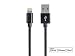 Monoprice Apple MFi Certified Lightning to USB Charge & Sync Cable - 1.5 Feet - Black Compatible with iPhone X 8 8 Plus 7 7 Plus 6s 6 SE 5s, iPad, Pro, Air 2 - Palette Series primary