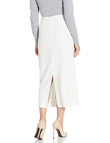 kasper crepe pencil midi skirt