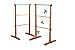 Viva Sol Premium Outdoor Ladderball Game Includes Two Ladder Target and Six Golf Ball Bolas, Tan-Brown, 3 X 29 X 12 inches