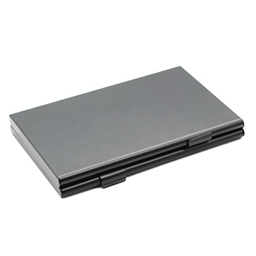Foto&Tech BLACK Aluminum Memory Card Carrying Case 24 Slots for Micro SDHC Card Lexar SanDIsk Kingston Sony Samsung